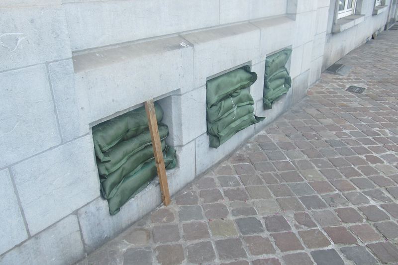 Conséquences des inondations à Liège, juillet 2021